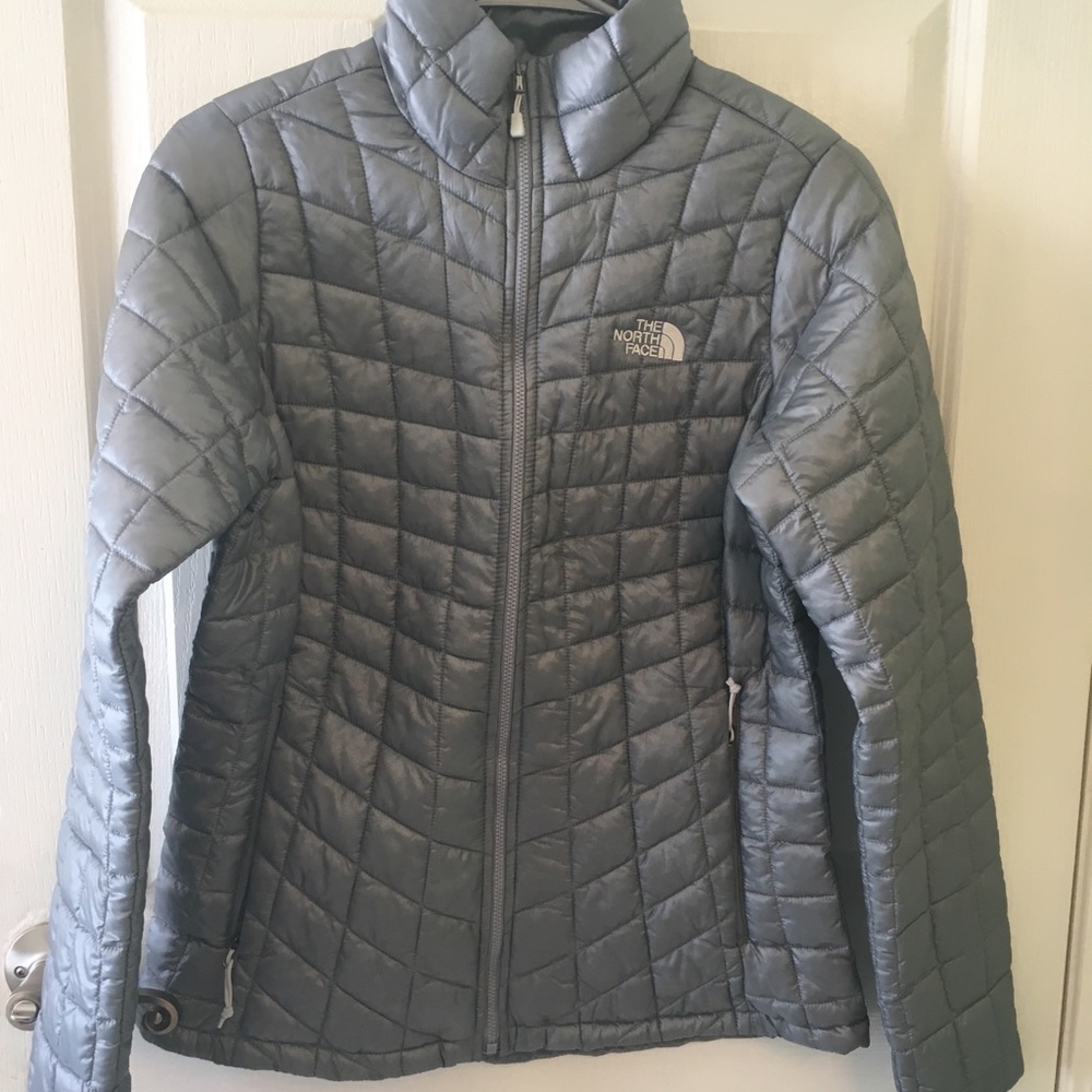 Gray Northface Jacket